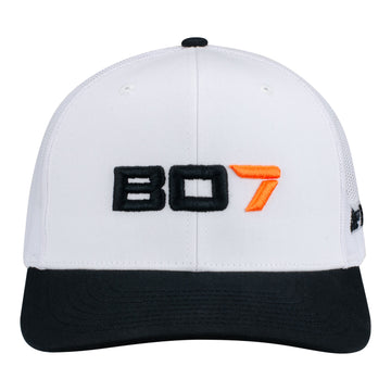 Call of Duty: Black Ops 7 White Snapback Hat - Front View